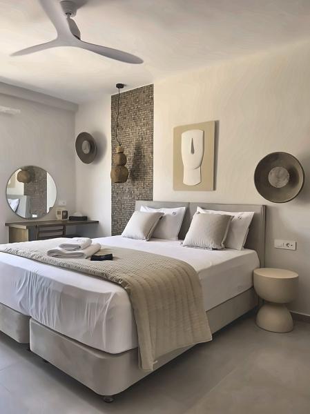 Standard Ground Floor Room with Garden View & Balcony at Armia Experience Hotel, Vári, Sýros